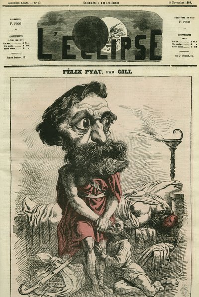 Felix Pyat by Andre Gill