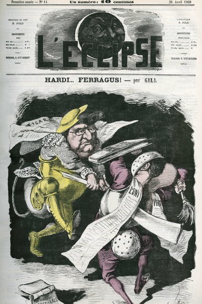 Hardi... Ferragus by Andre Gill