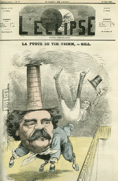 Leo Lespes dit Timothy Trim, French journalist. Cover in L