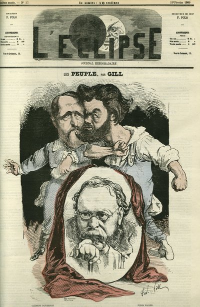 Les Peuples by Andre Gill