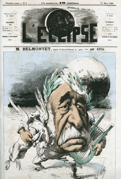 Louis Belmontet by Andre Gill