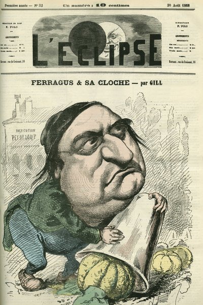 Louis Ulbach dit Ferragus, editor-in-chief of the newspaper 