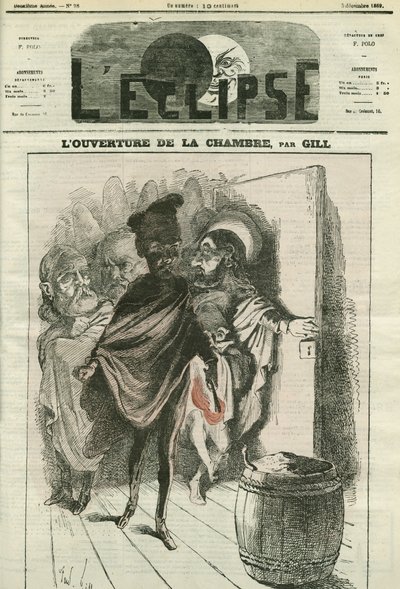 Opening of the House, an illustration of a song by Bugnot. Cover in 