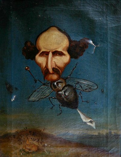 Pierre-Marie Pietri, c.1870 by Andre Gill