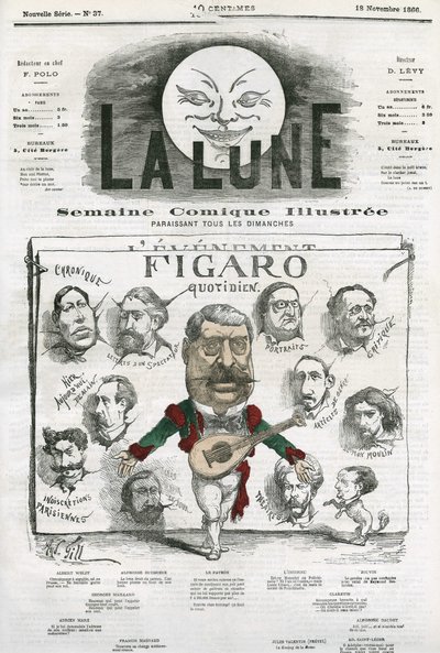 Portrait of journalists of the 