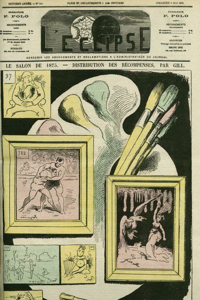 Salon de 1875. Cover in 