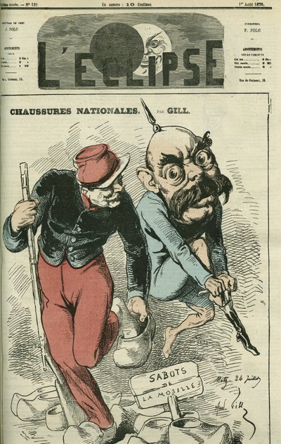 Shoes Nationales by Andre Gill