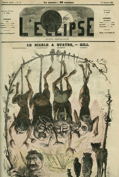 The Devil Has Four by Andre Gill
