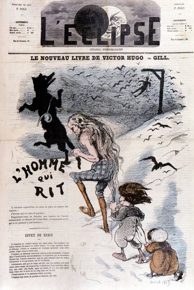The Man Who Laughs by Victor Hugo - by Gill, in 