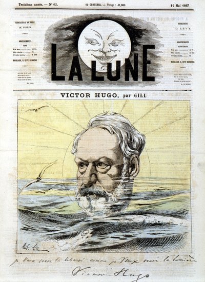 Victor Hugo - by Gill, in 