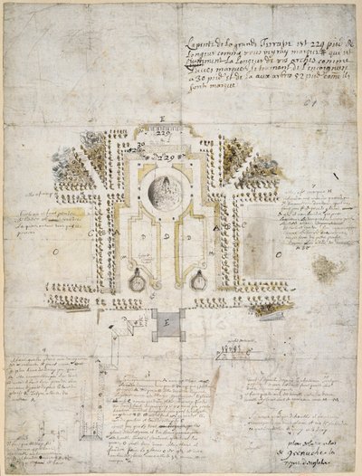 Design for Landscaping the Garden and Park at the Queen