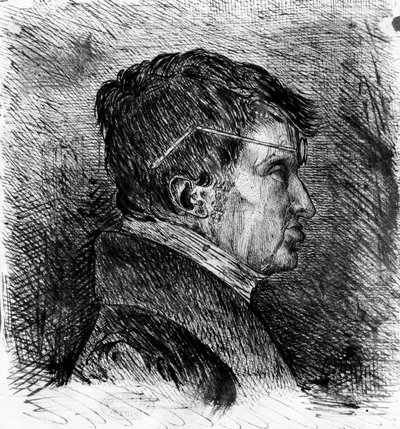 Self Portrait of Andre Marie Ampere by Andre Marie Ampere