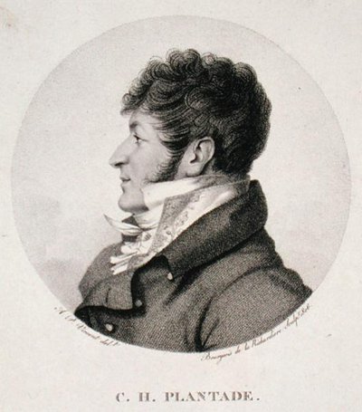 Portrait of Charles-Henri Plantade (1764-1839) by Andre Paul (after) Vincent