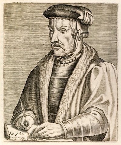 Heinrich Cornelius Agrippa, from True Portraits by André Thévet, published in 1584 by Andre Thevet