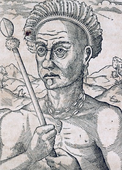 King Quoniambec, Brazil, from Universal Cosmology by Andre Thevet