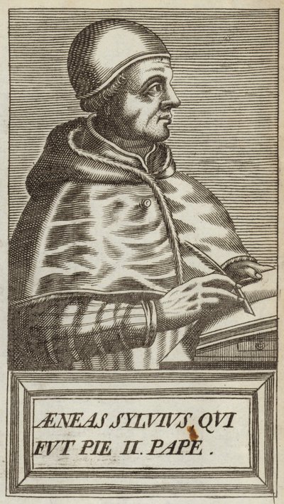 Pope Pius II by Andre Thevet