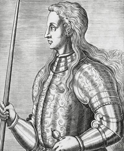 Portrait of Joan of Arc by Andre Thevet