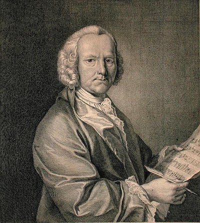 Willem Defesch (1687-1761) (engraved by Francois Morellon le Cave) by Andrea (after) Soldi
