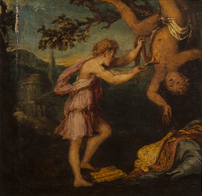 The Flaying of Marsyas by Andrea Schiavone