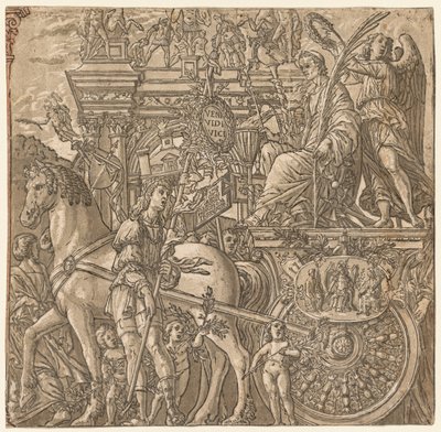 The Triumph of Julius Caesar: Caesar Triumphant, 1593-99 by Andrea Andreani