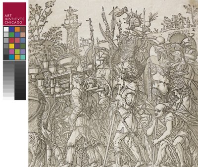 Triumph of Caesar by Andrea Andreani