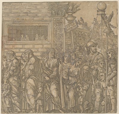 The Triumph of Julius Caesar by Andrea Andreani after Andrea Mantegna