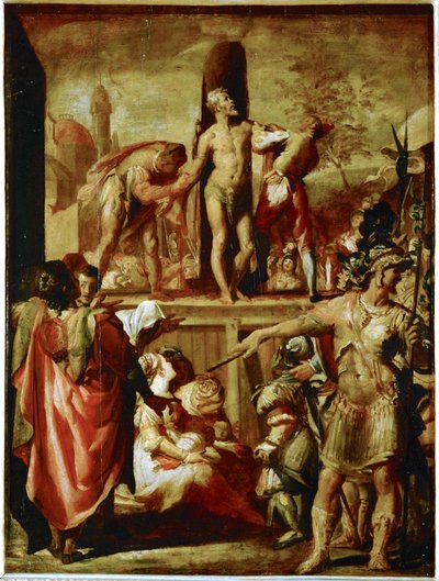 The Martyrdom of Saint Bartholomew by Andrea Boscoli