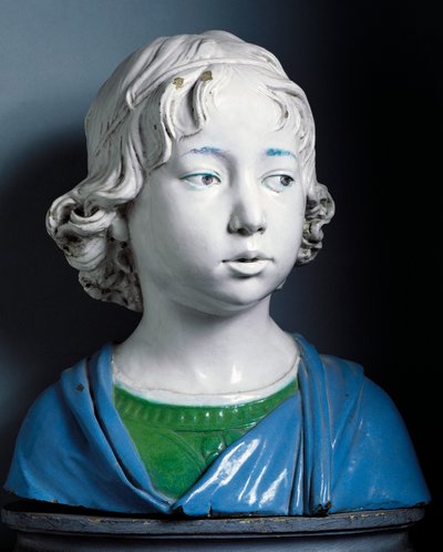 Head of Child by Andrea Della Robbia
