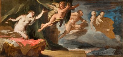 Cupid and Psyche by Andrea Lanzani