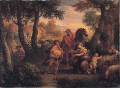 Finding of Romulus and Remus, c. 1720-1740 by Andrea Lucatelli