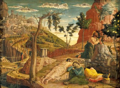 Agony in the Garden by Andrea Mantegna