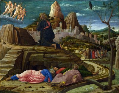 Agony in the Garden by Andrea Mantegna