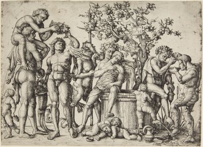 Bacchanal by Andrea Mantegna