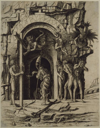 Christ in Limbo by Andrea Mantegna
