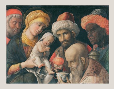 The Adoration of the Magi, c. 1500 by Andrea Mantegna