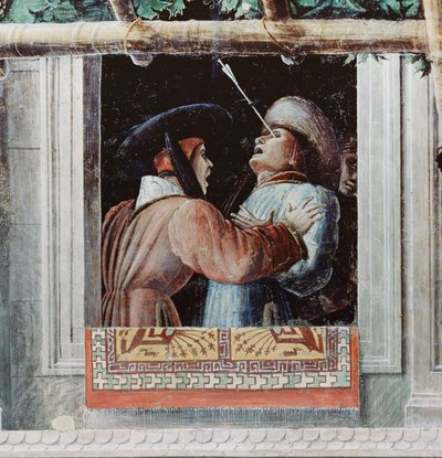 The Martyrdom of St. Christopher (detail) by Andrea Mantegna