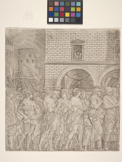 The Senators - The Triumph of Julius Caesar by Andrea Mantegna
