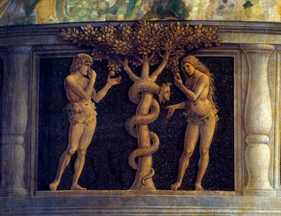 The Virgin of Victory (detail) by Andrea Mantegna