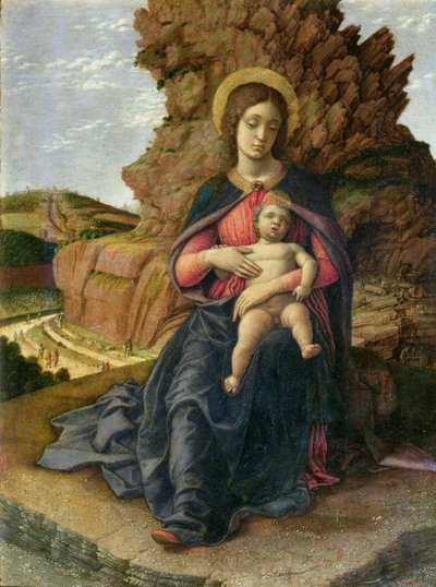 Virgin and Child, also known as Madonna of the Quarry by Andrea Mantegna