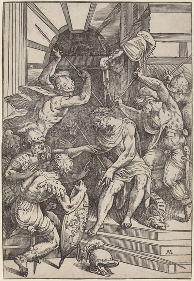 Christ Crowned with Thorns by Andrea Meldolla, called Schiavone, after Titian
