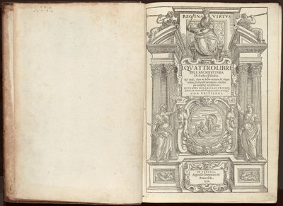 The Four Books of Architecture by Andrea Palladio by Andrea Palladio