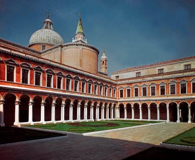 Renaissance Architecture: View of the Cloister of the Church of San Giorgio Maggiore by Andrea Palladio