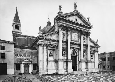 View of the Facade of the Church, 1566-80 by Andrea Palladio