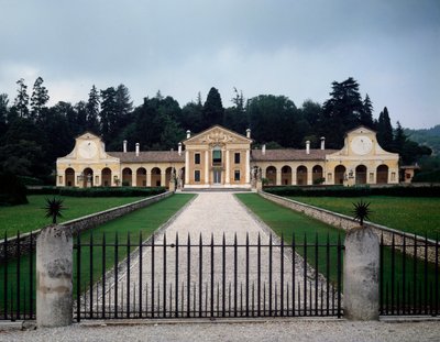 View of the villa Barbaro or Volpi by Andrea Palladio