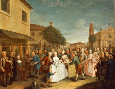 A Party at Villa Widmann by Andrea Pasto