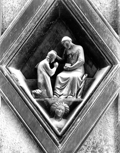 Holy Ordination, a Relief from the Campanile, 1337-41 by Andrea Pisano
