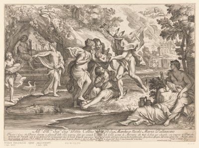 Mercury Gives Bacchus to the Nymphs of Nysa by Andrea Procaccini