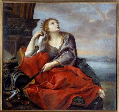Didon, Queen of Carthage, abandoned by Aeneas by Andrea Sacchi