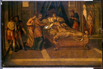 Scenes from the Story of David, 1561 by Andrea Schiavone
