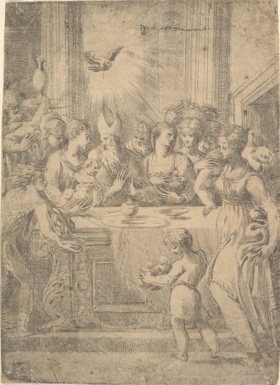The Presentation of Christ in the Temple by Andrea Schiavone